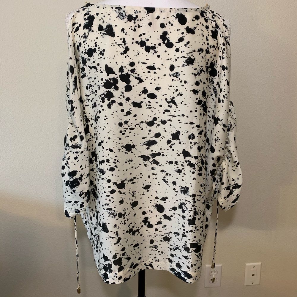 Michael Michael Kors paint splat oversized blouse - Picture 3 of 7